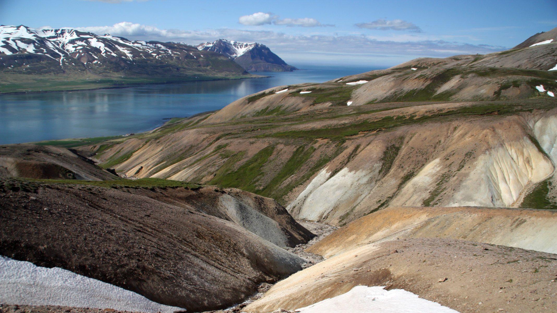 Landschaft im Nordosten Islands